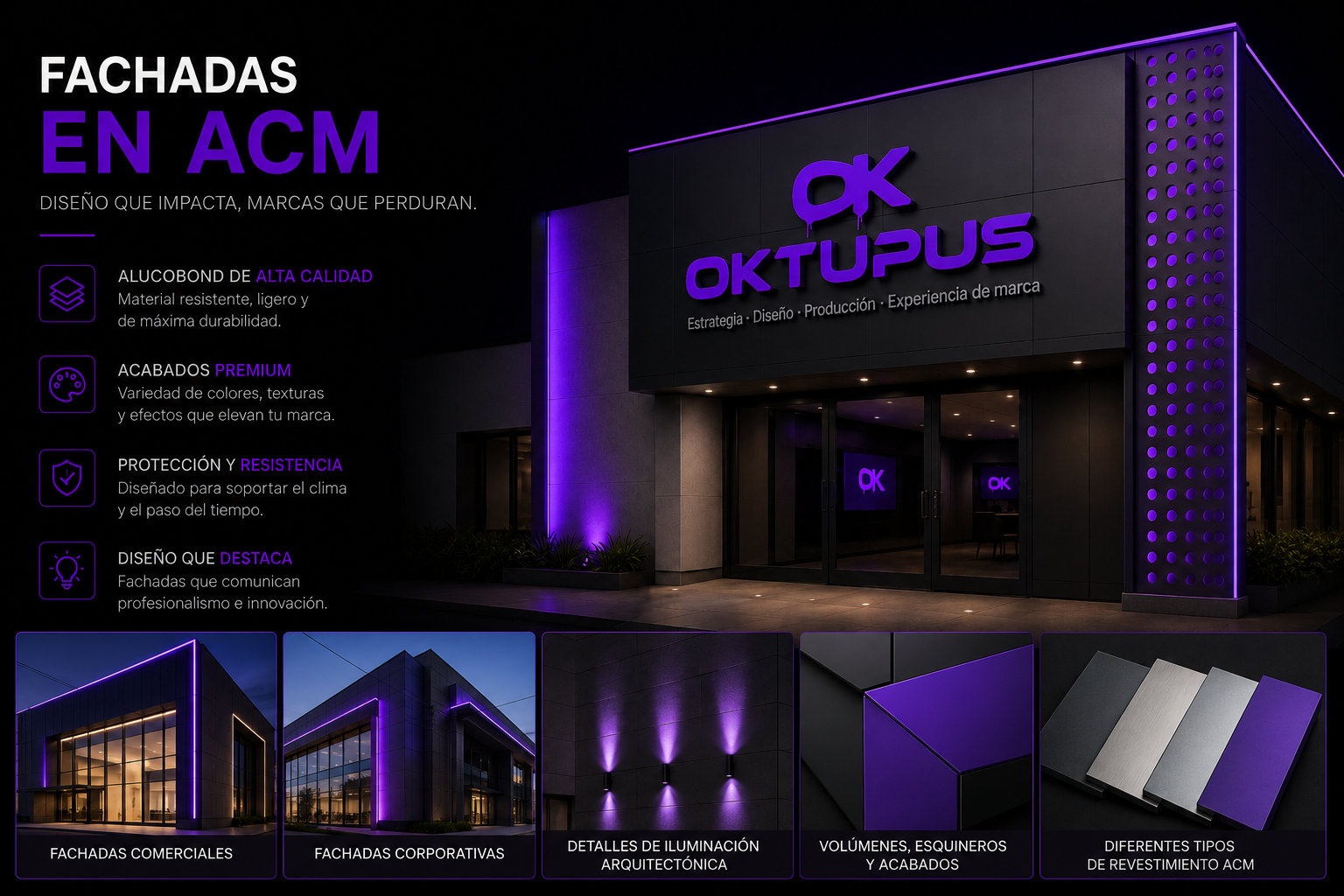 FACHADAS EN ACM
